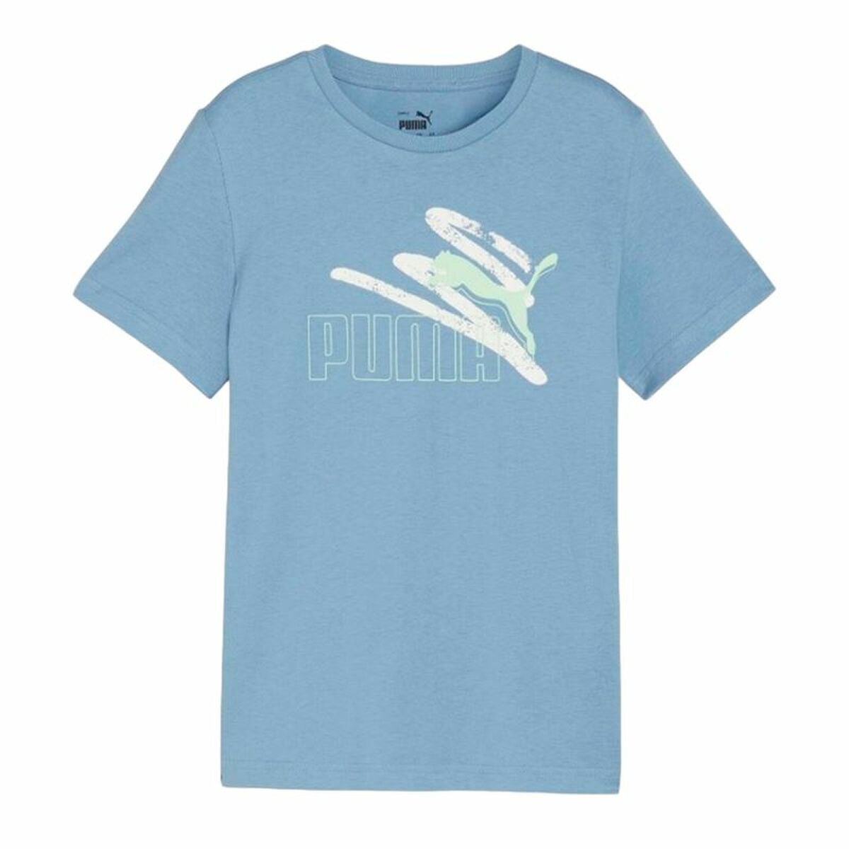Child’s Short Sleeve T-Shirt Puma Essentials+ AB Summer