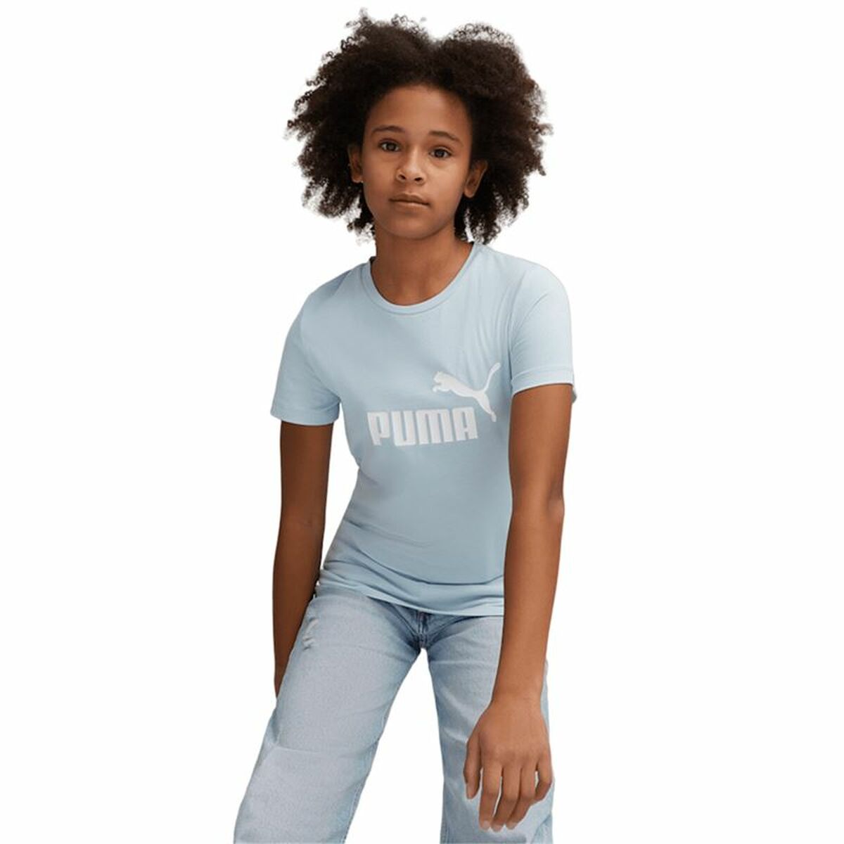 Child’s Short Sleeve T-Shirt Puma Essentials