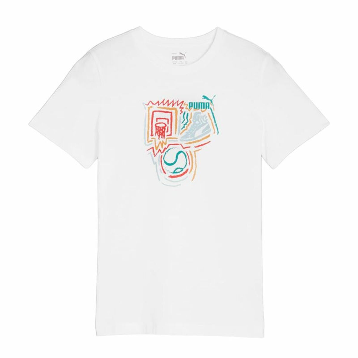 Child’s Short Sleeve T-Shirt Puma GRAPHICS