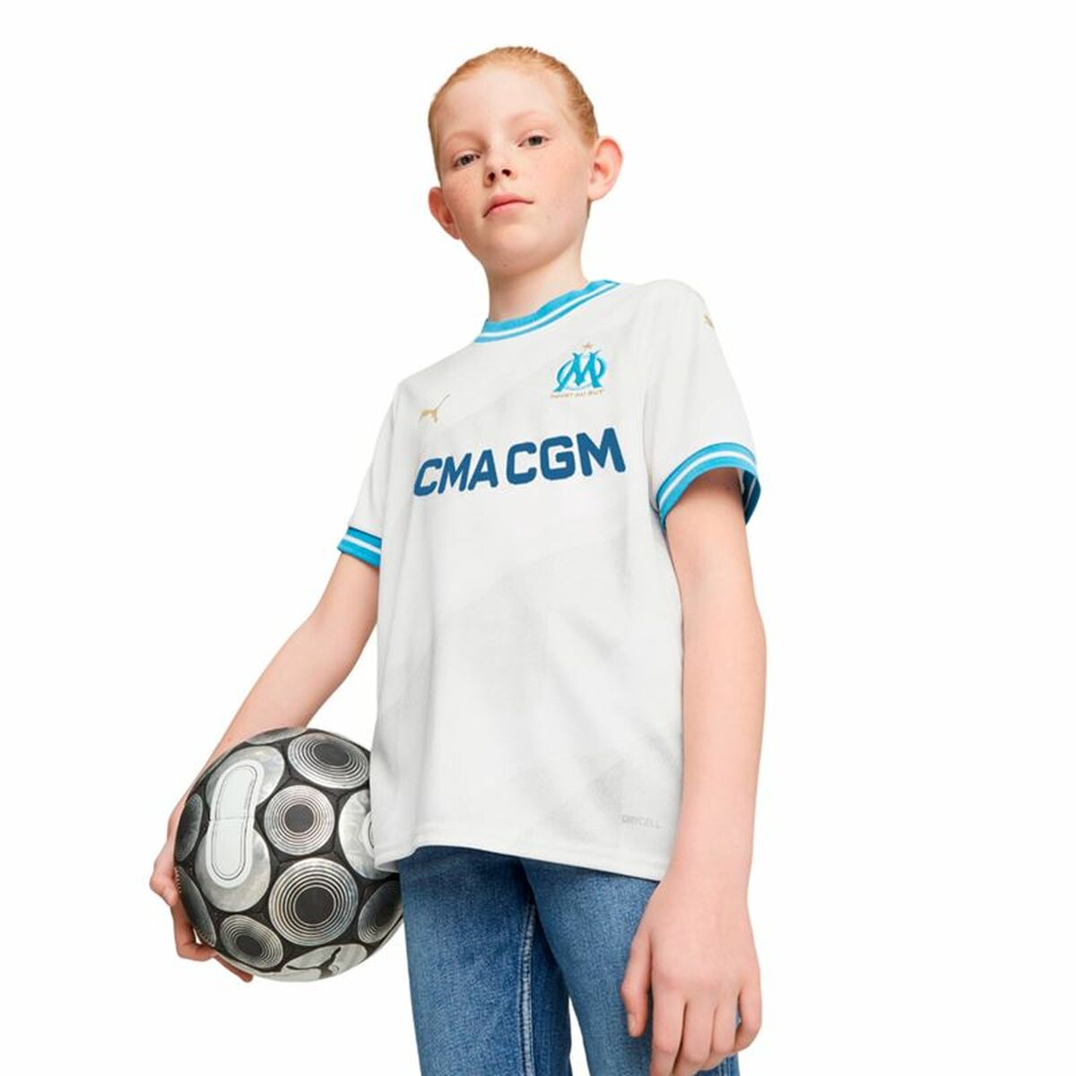 Child’s Short Sleeve T-Shirt Puma Olympique de Marsella