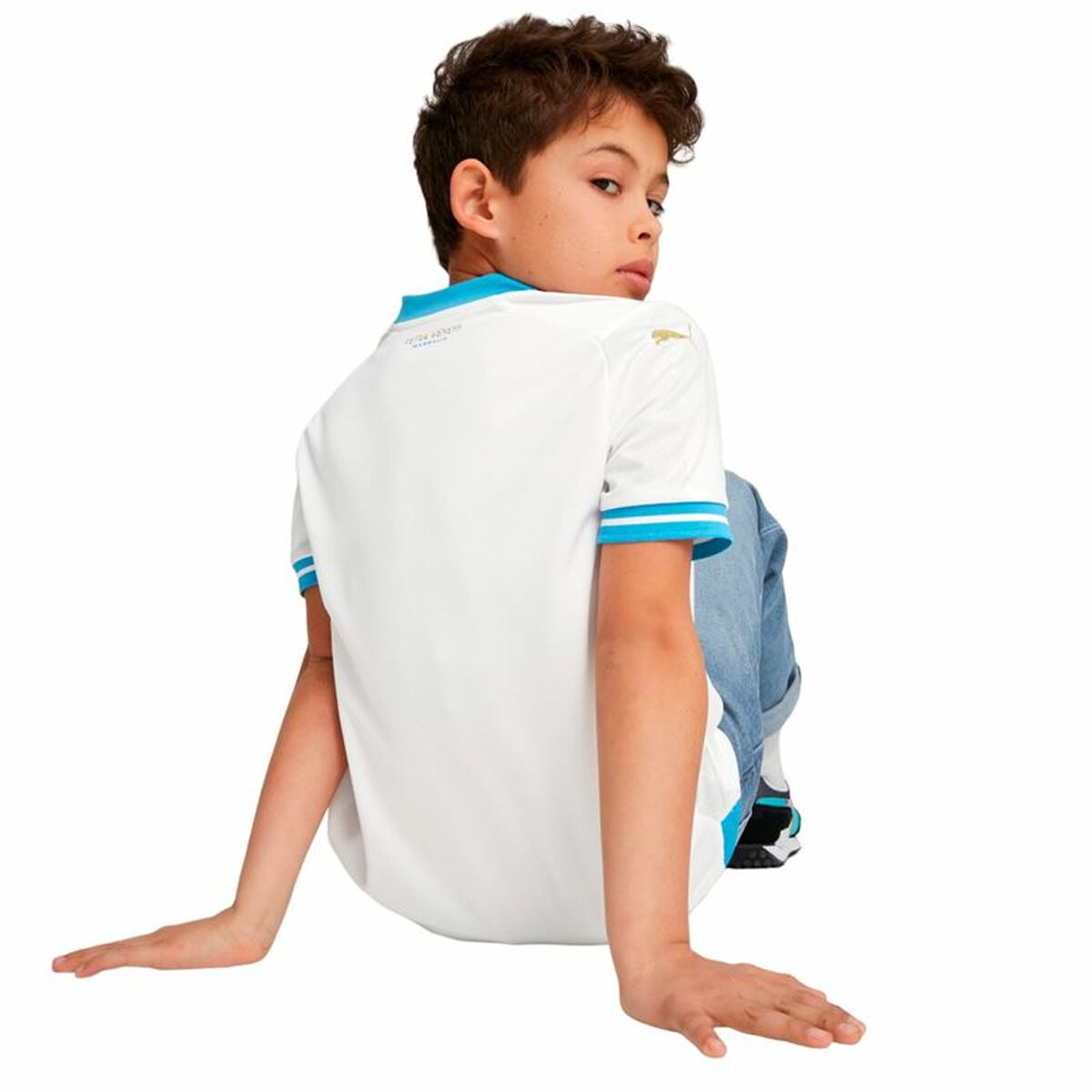 Child’s Short Sleeve T-Shirt Puma Olympique de Marsella