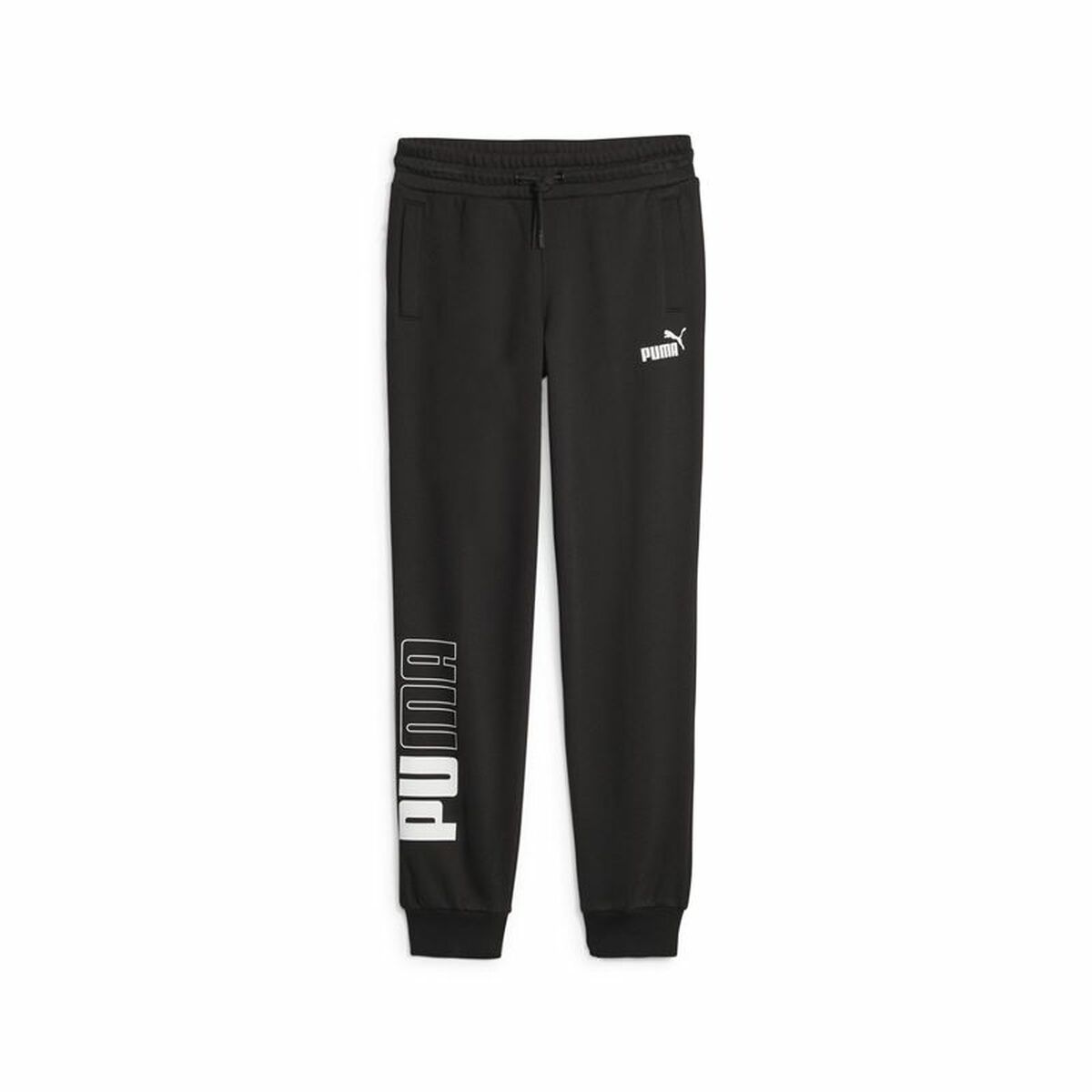 Children’s Tracksuit Bottoms Puma Power Colorblock Black Children’s Tracksuit Bottoms Puma Power Colorblock Black