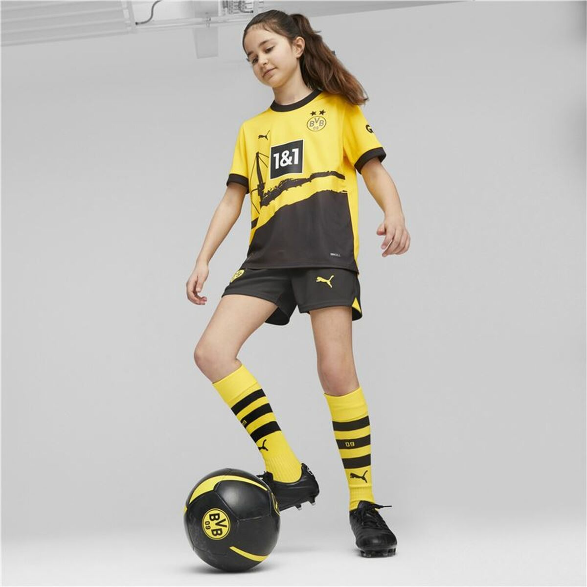 Children’s Short Sleeved Football Shirt Puma Borussia Dortmund