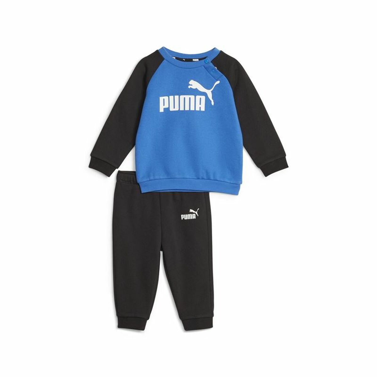 Women’s Tracksuit Puma Minicats Ess Raglan Black Women’s Tracksuit Puma Minicats Ess Raglan Black