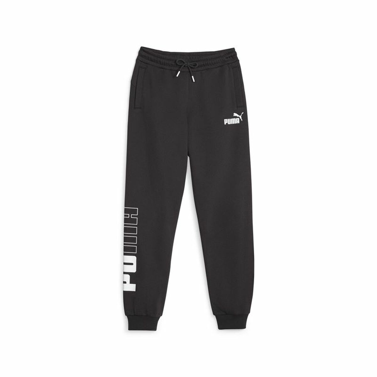 Children’s Tracksuit Bottoms Puma Power Colorblock Black Children’s Tracksuit Bottoms Puma Power Colorblock Black