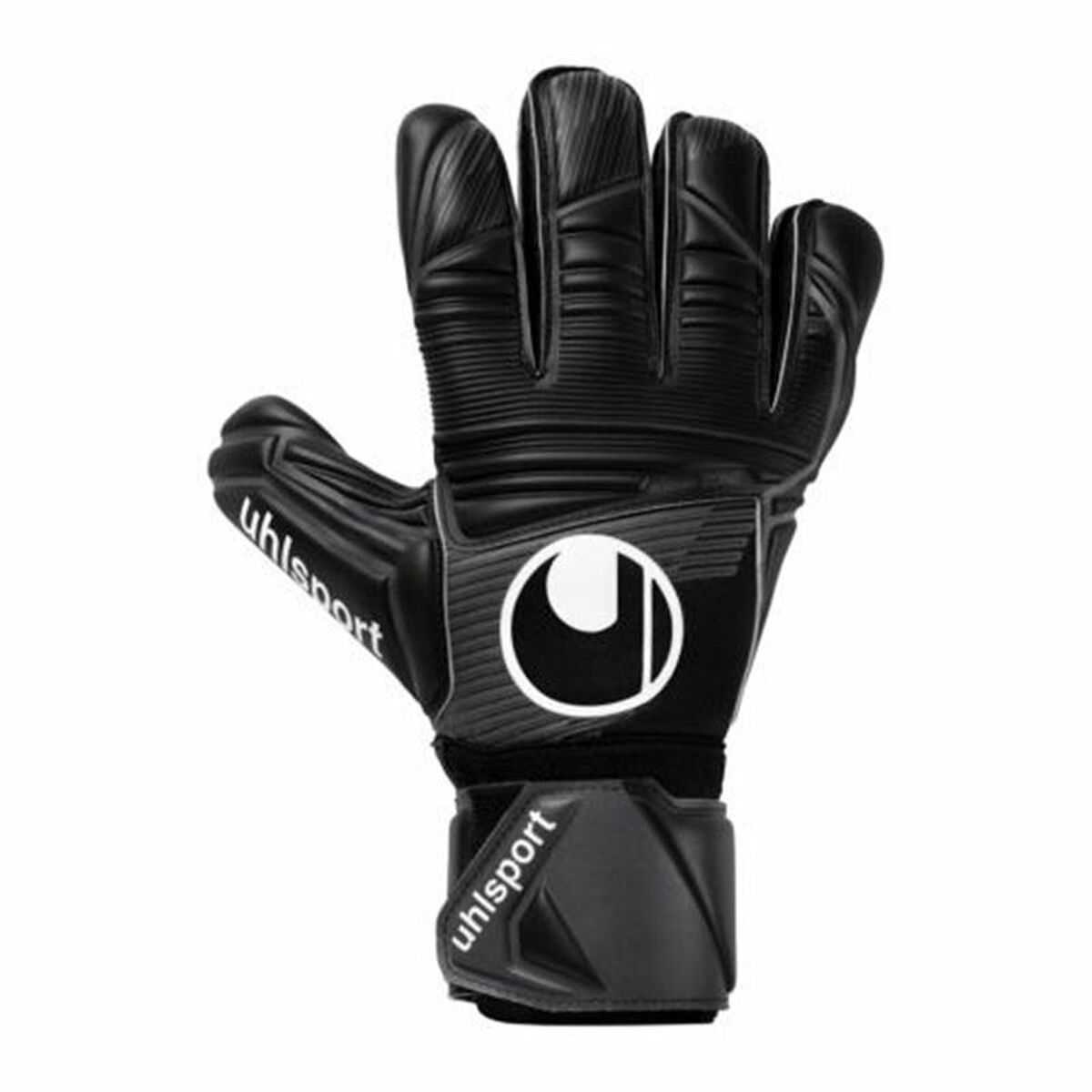 Goalkeeper Gloves Uhlsport Comfort Black Adults Goalkeeper Gloves Uhlsport Comfort Black Adults