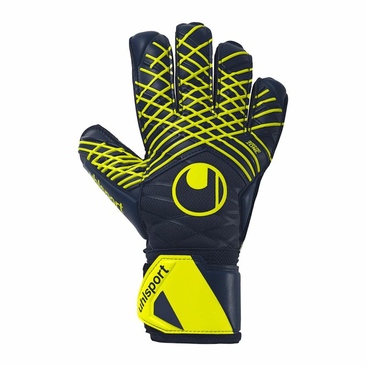 Goalkeeper Gloves Uhlsport Prediction Soft Blue Adults Goalkeeper Gloves Uhlsport Prediction Soft Blue Adults