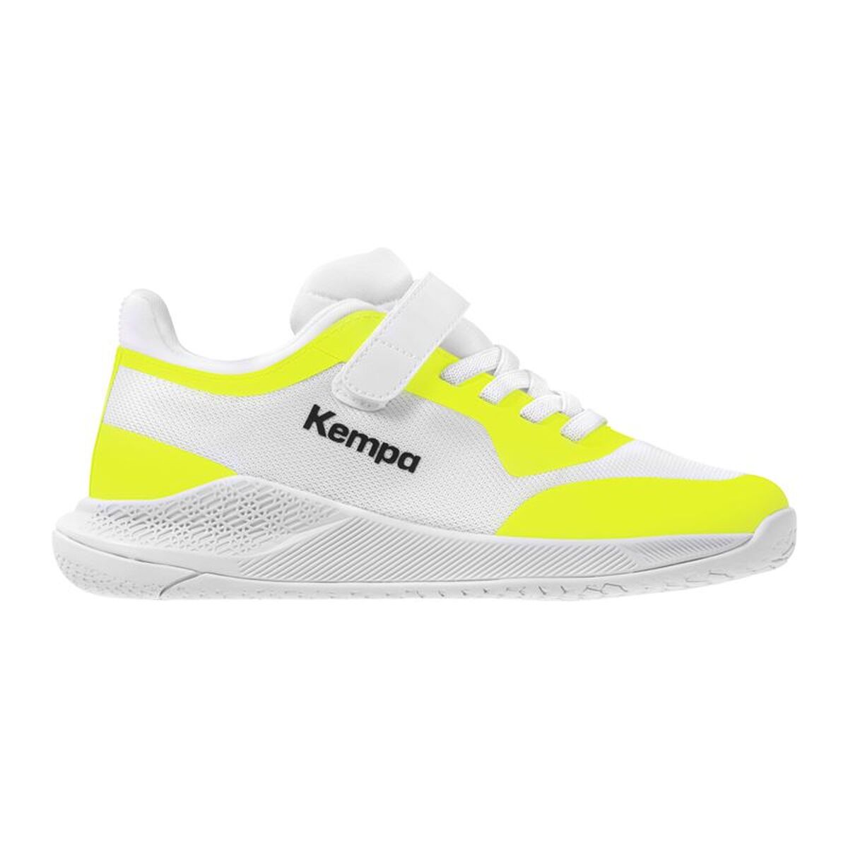 Sports Shoes for Kids Kempa Kourtfly Yellow Unisex Handball