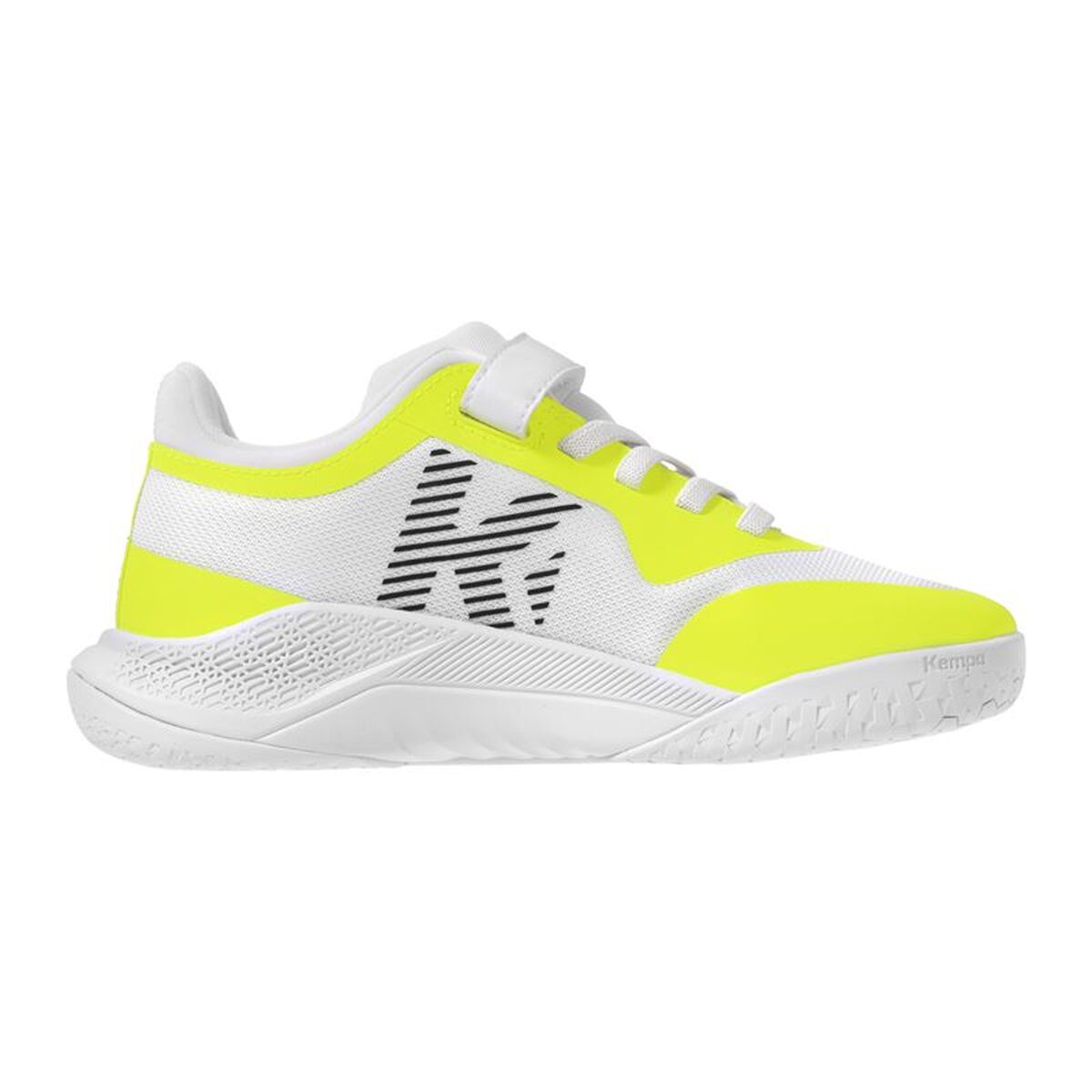 Sports Shoes for Kids Kempa Kourtfly Yellow Unisex Handball