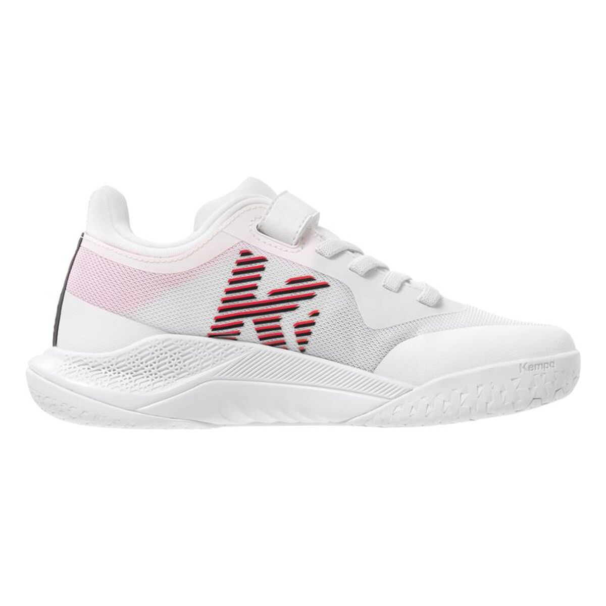 Sports Shoes for Kids Kempa Kourtfly White Unisex Handball