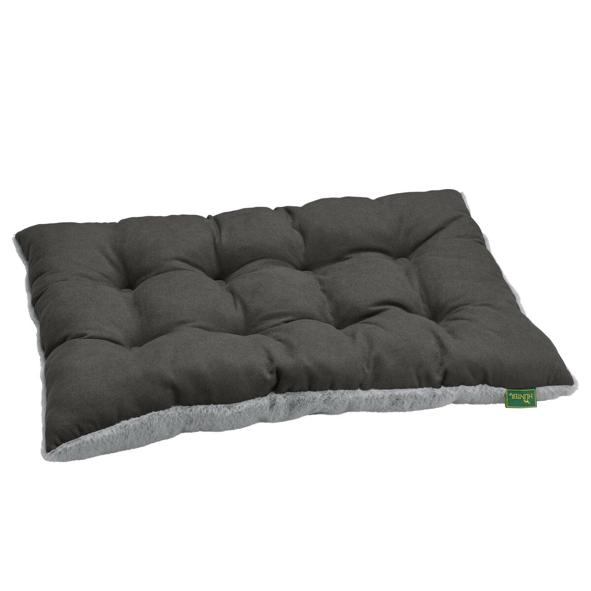 Dog Bed Hunter Rockford Grey 120 x 80 cm