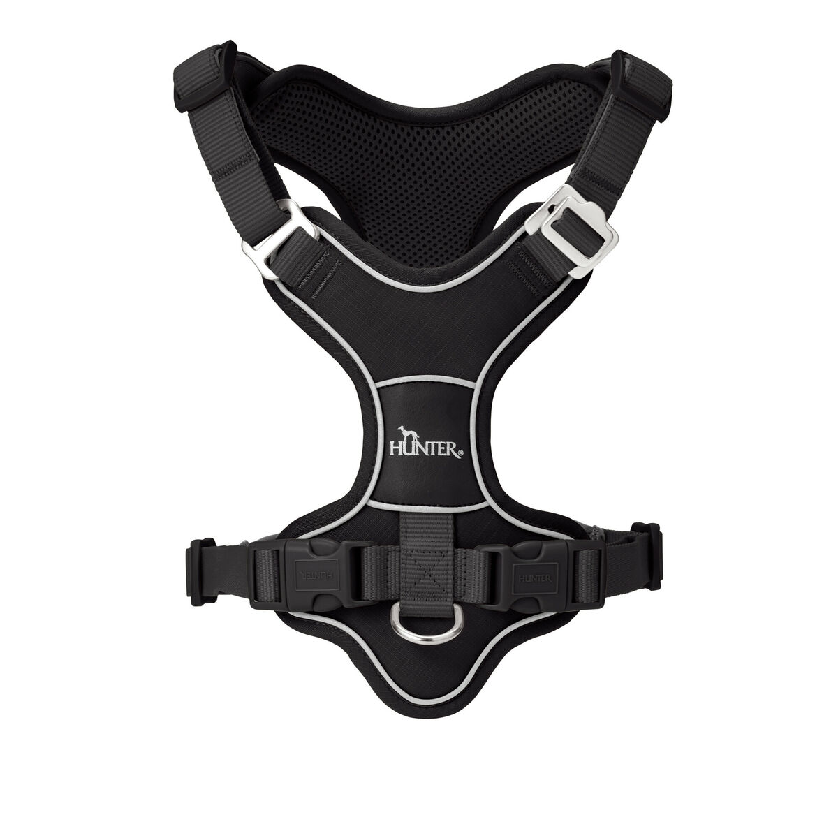 Dog Harness Hunter DIVO UP Black XS
