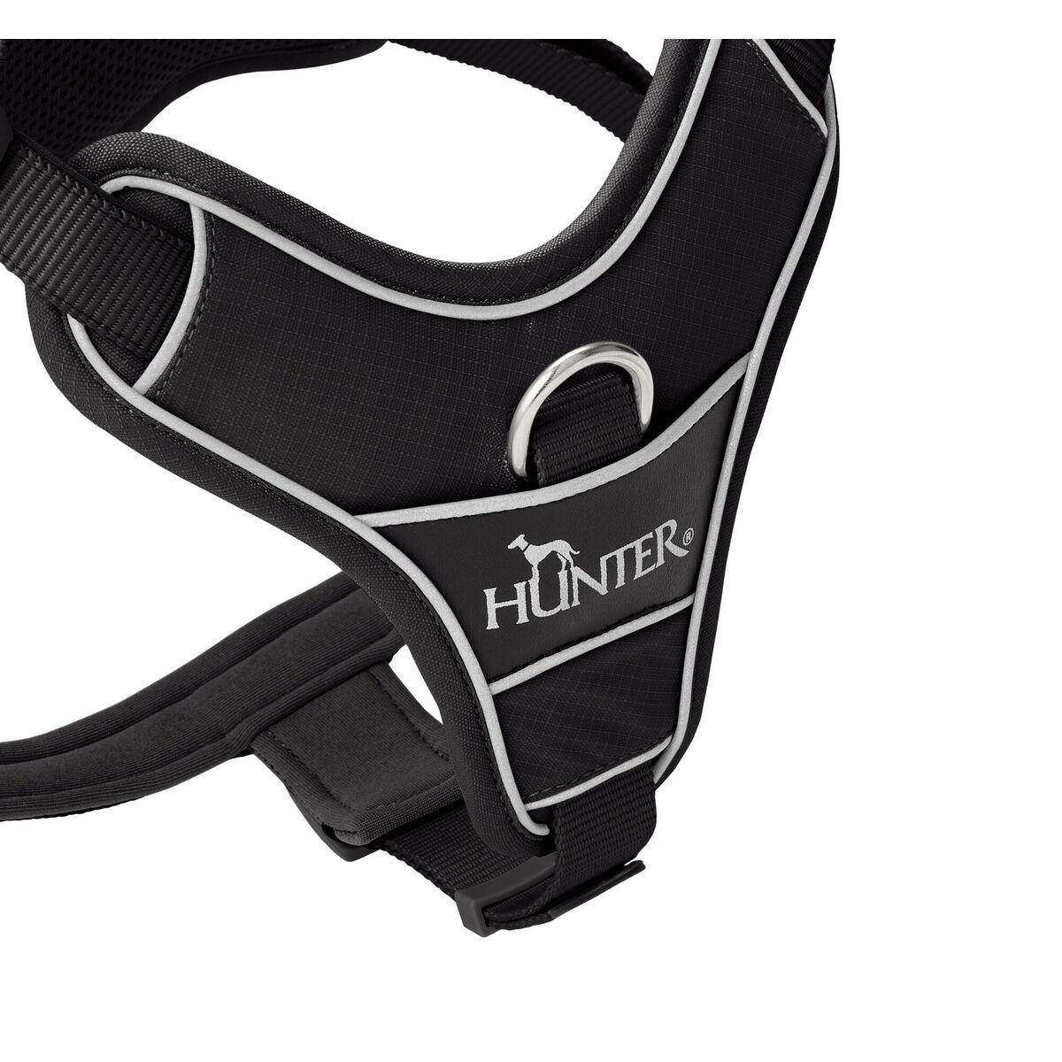 Dog Harness Hunter DIVO UP Black XS