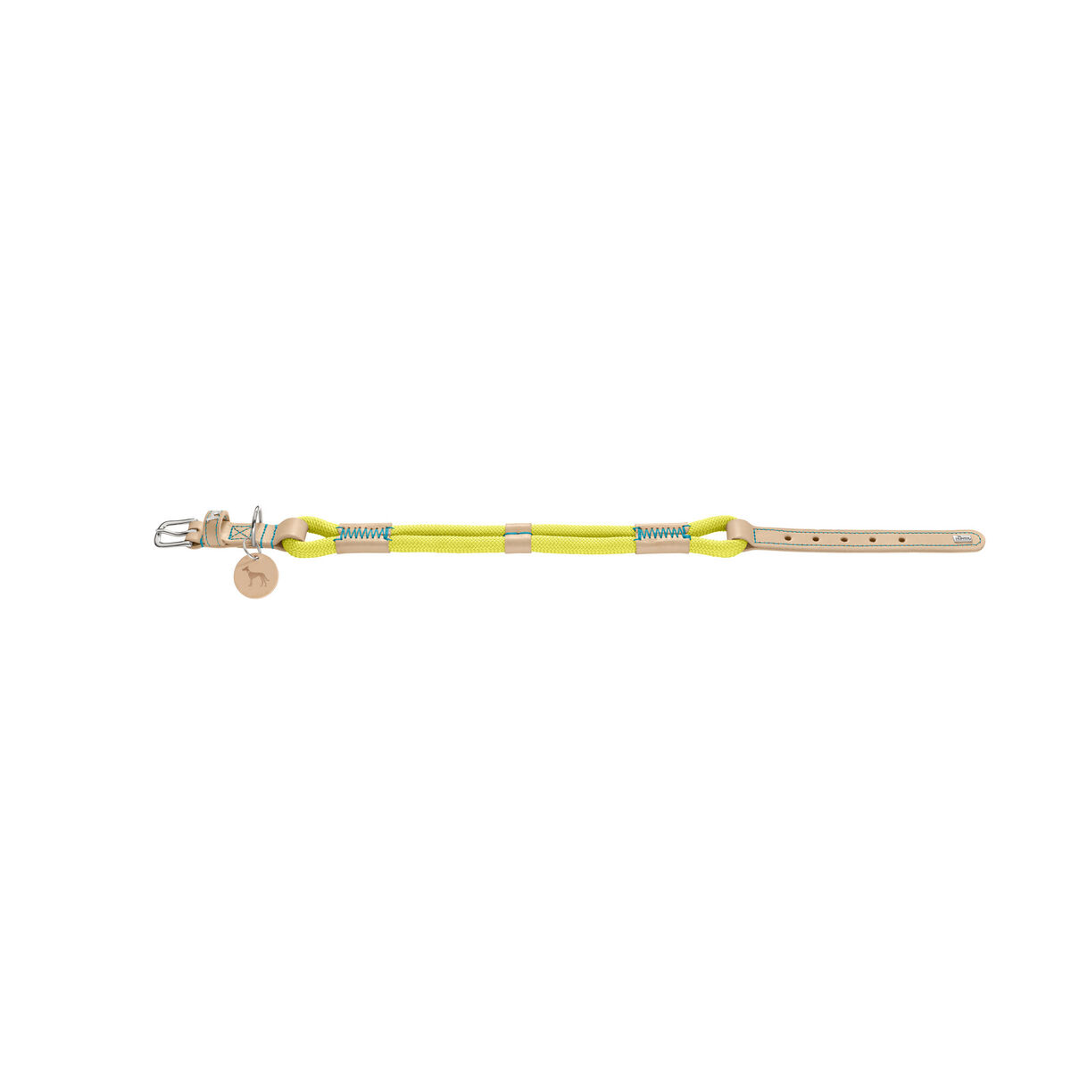 Dog collar Hunter Malia Lime S/M 35-44 cm