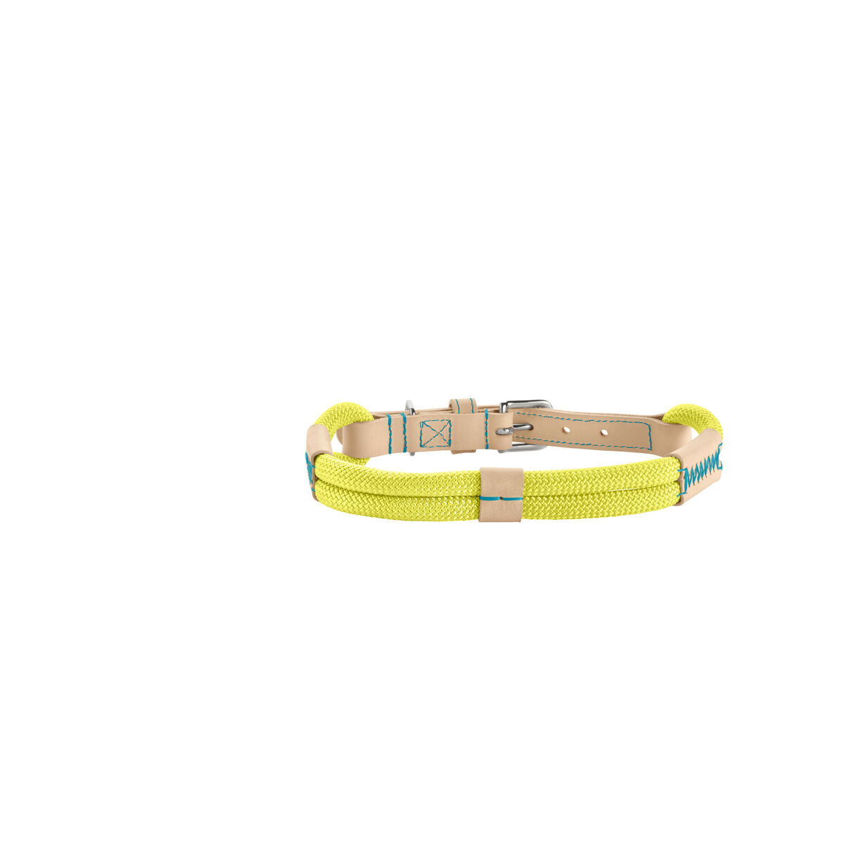 Dog collar Hunter Malia Lime L 50-59 cm