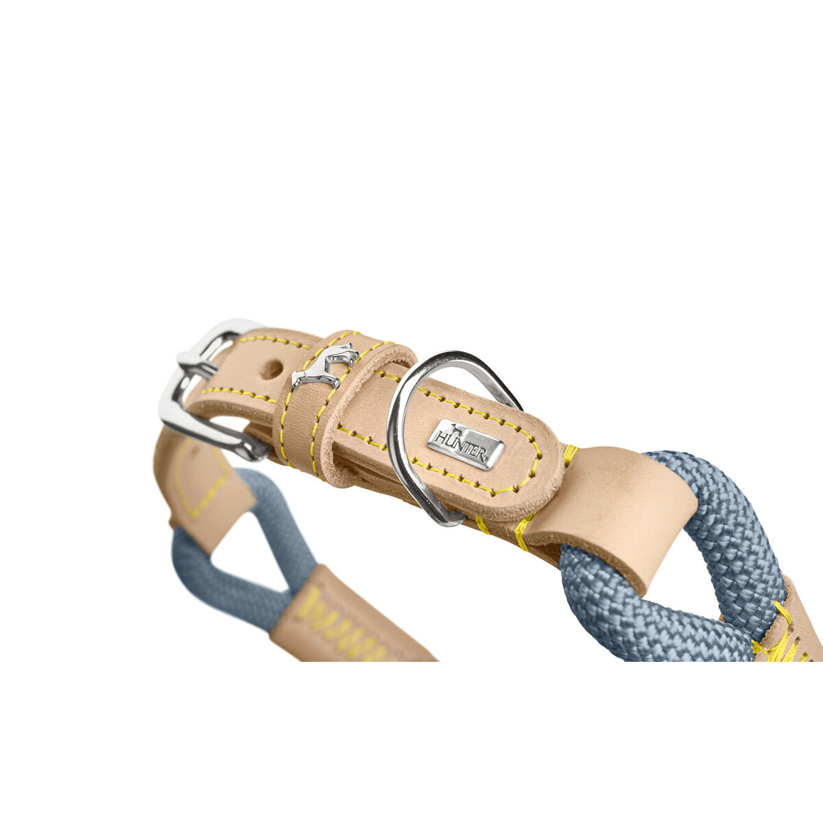 Dog collar Hunter MALIA M Blue 12 40-49 cm
