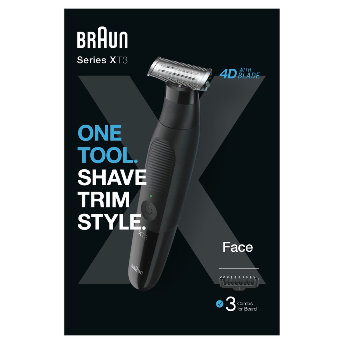 Hair clippers/Shaver Braun XT3100