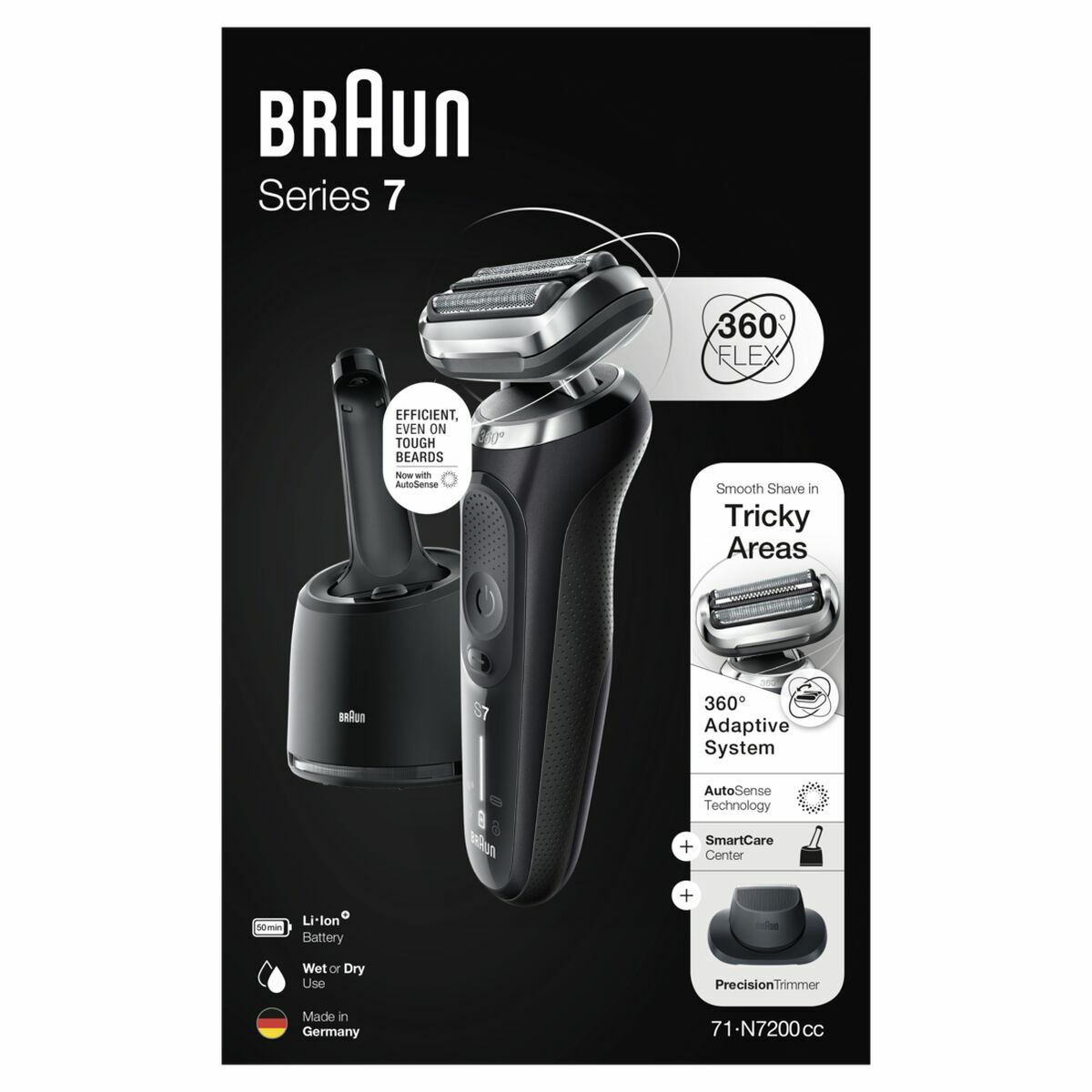 Electric shaver Braun 71-N7200CC