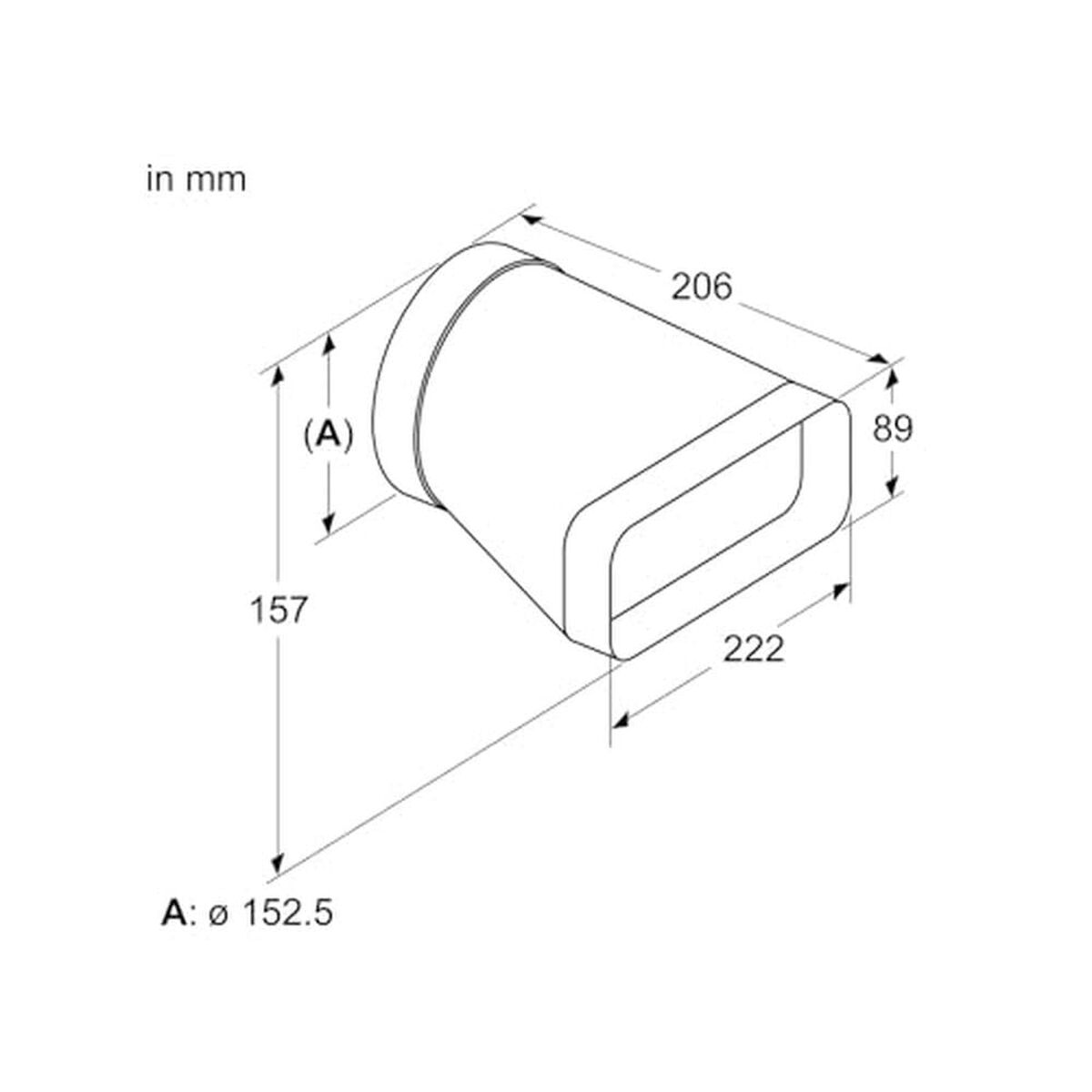 Adaptor BOSCH HEZ9VDSI0 Black