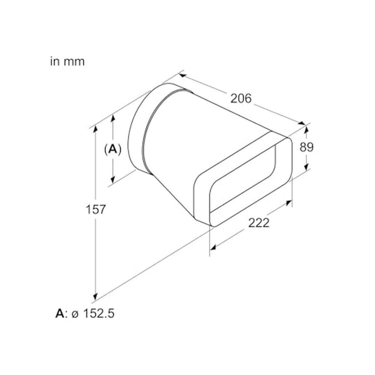 Adaptor BOSCH HEZ9VDSI0 Black