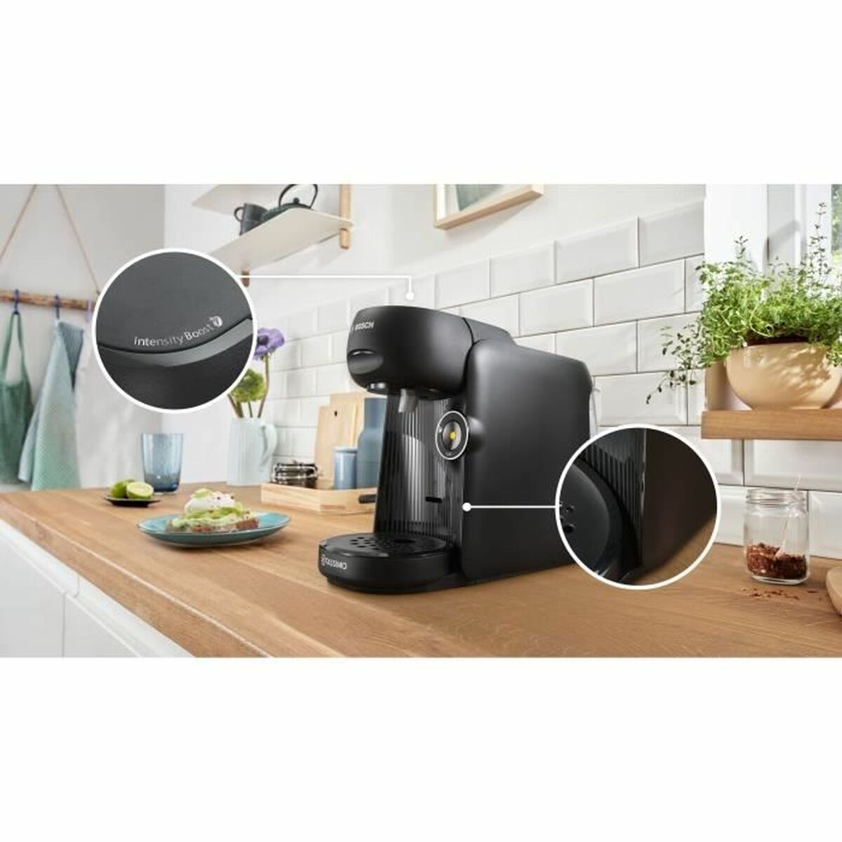 Electric Coffee-maker BOSCH TAS16B2 Black 1400 W 700 ml