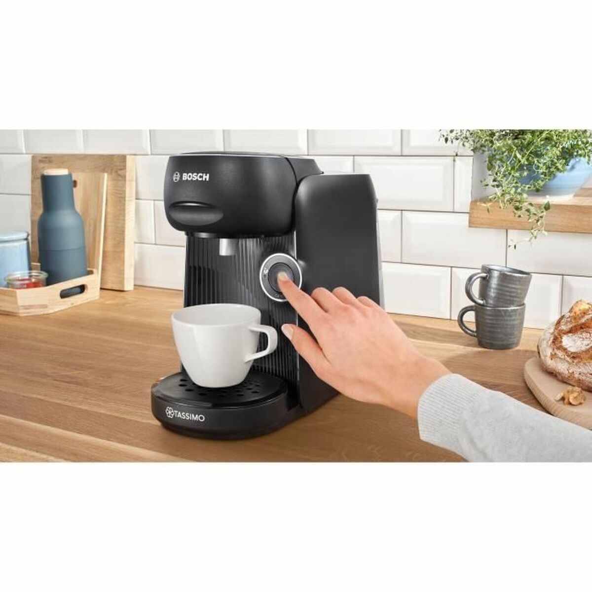 Electric Coffee-maker BOSCH TAS16B2 Black 1400 W 700 ml