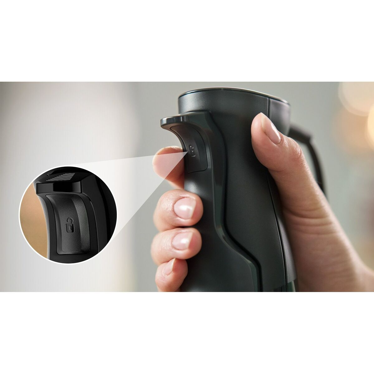 Hand-held Blender BOSCH MSM4B621 1000 W