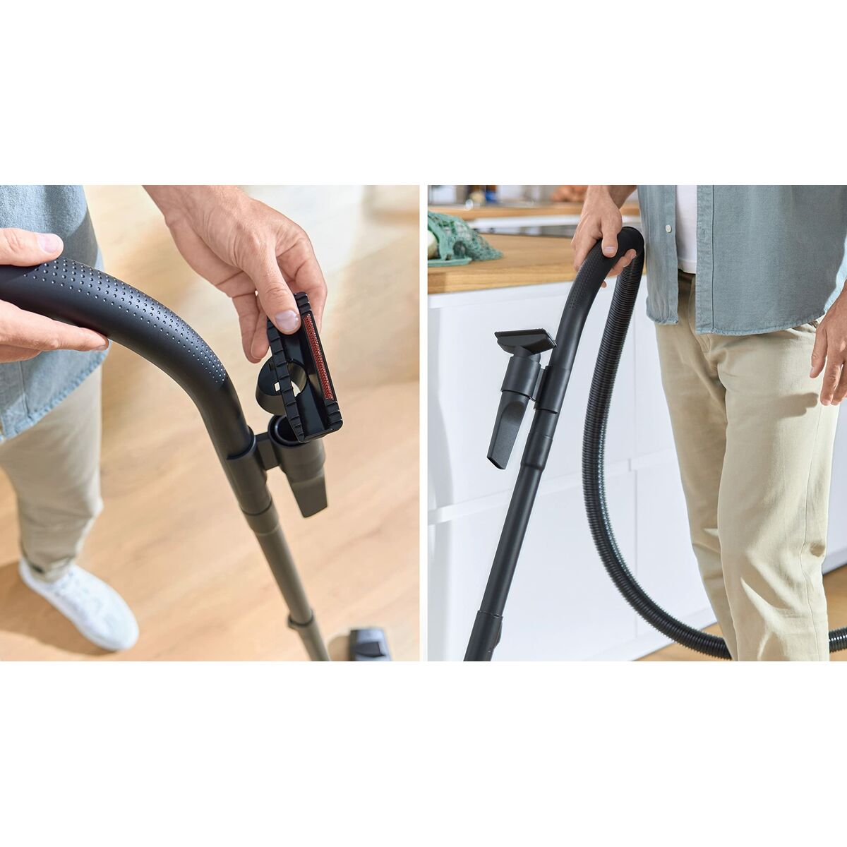 vacuum cleaner BOSCH BGB38RD2 Black Red rouge 600 W