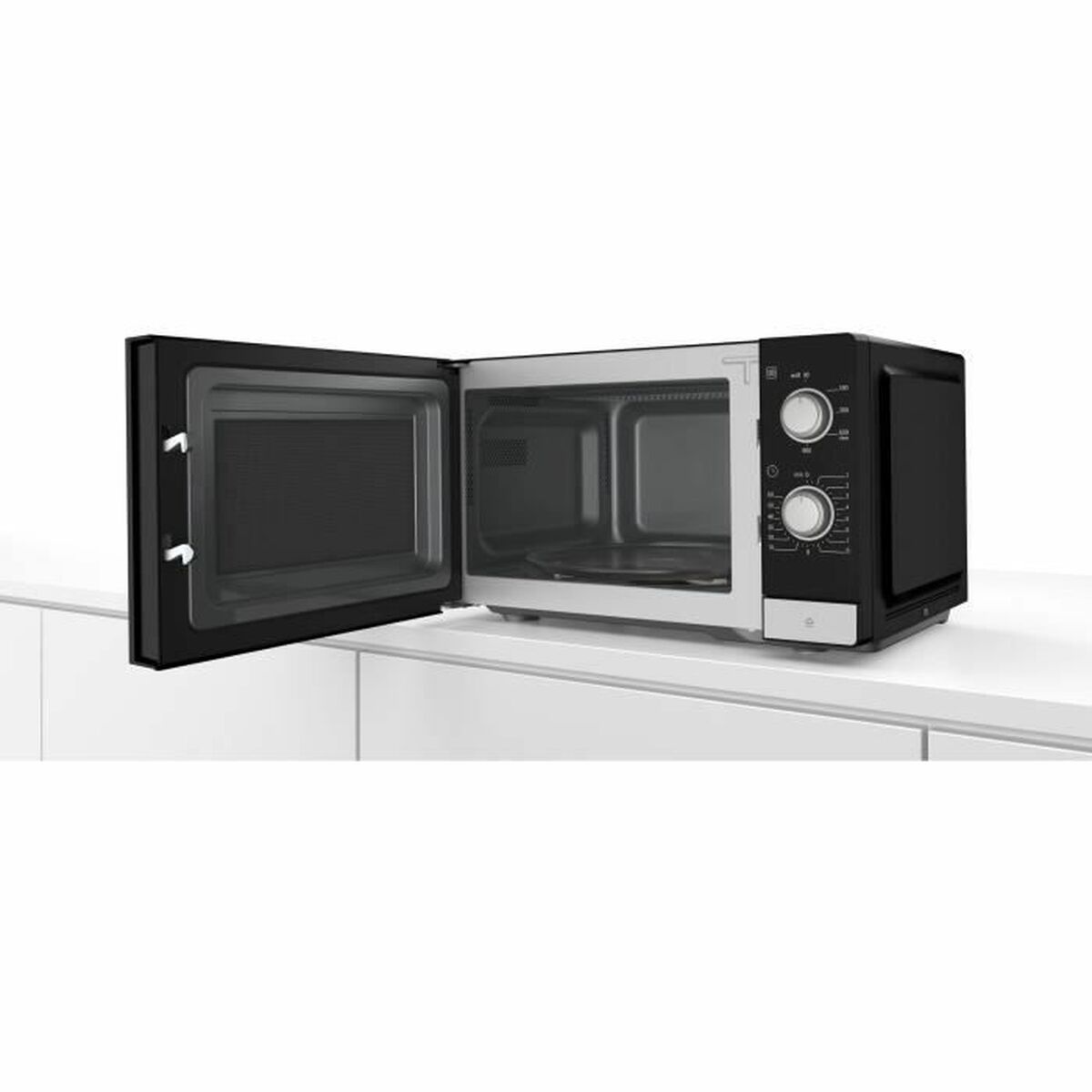 Microwave BOSCH FFL020MS2F Black Grey 800 W 26 L