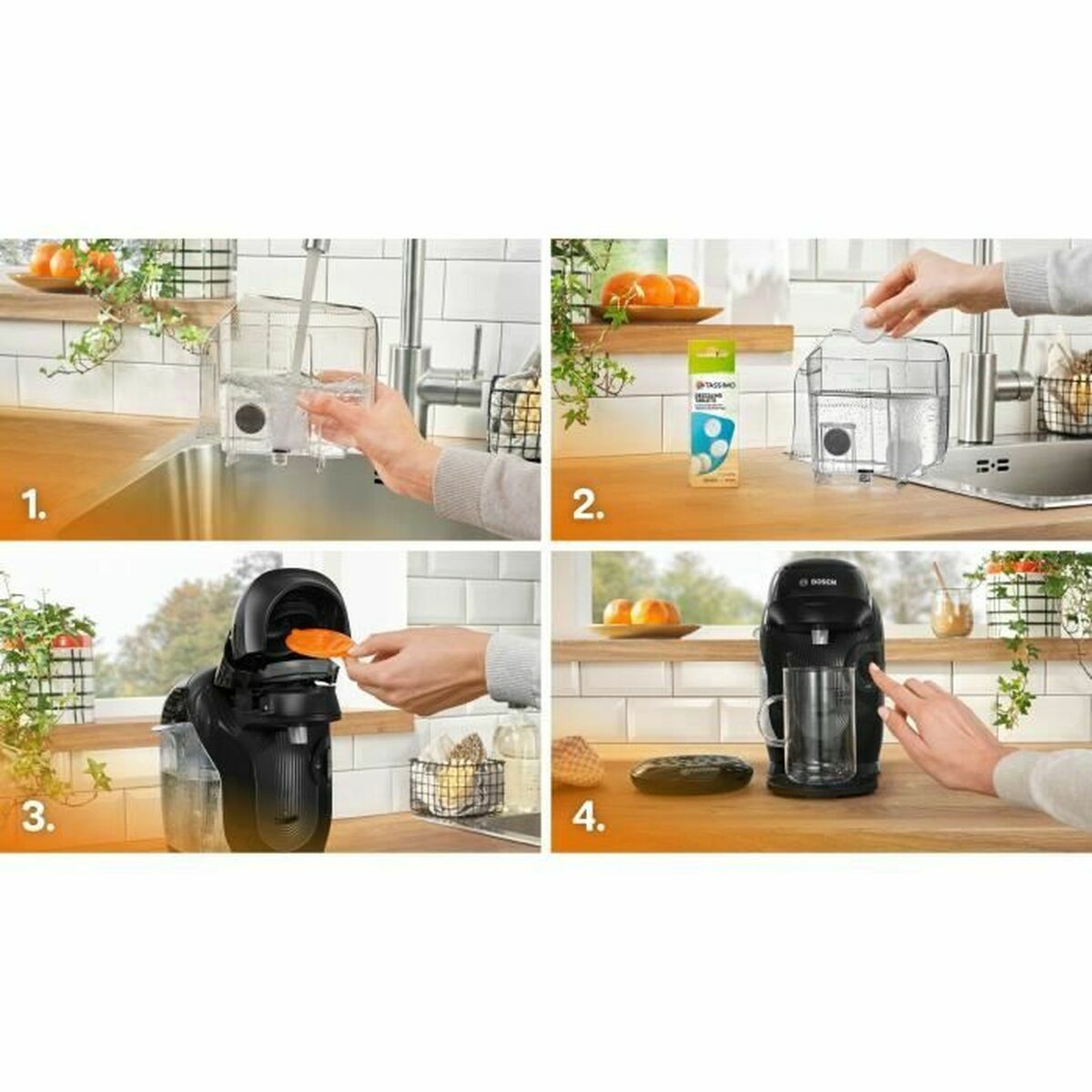 Capsule Coffee Machine BOSCH TAS112E 1400 W 700 ml