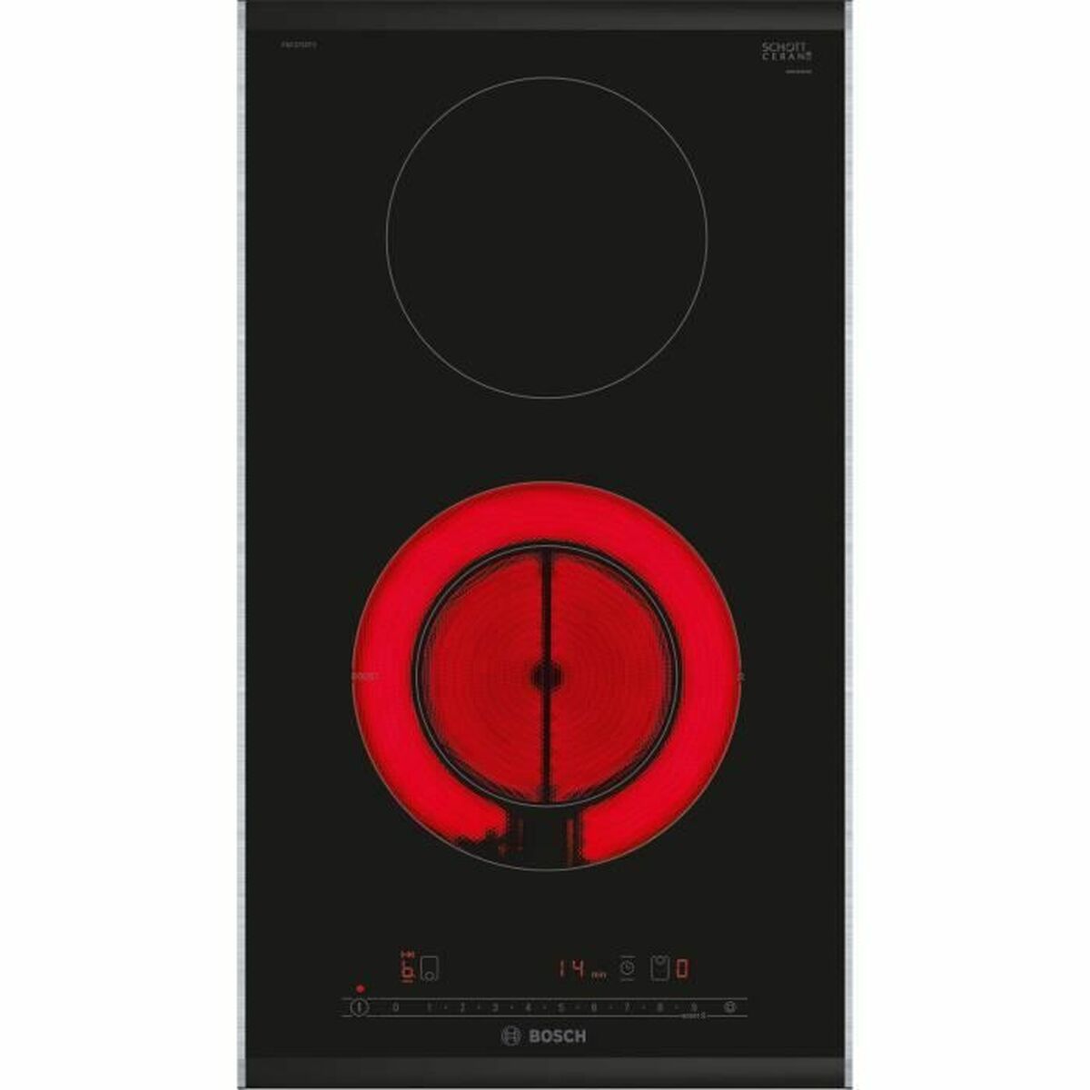 Glass-Ceramic Hob BOSCH PKF375FP2H 3500 W