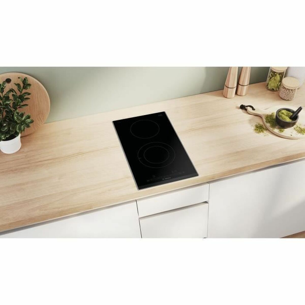 Glass-Ceramic Hob BOSCH PKF375FP2H 3500 W