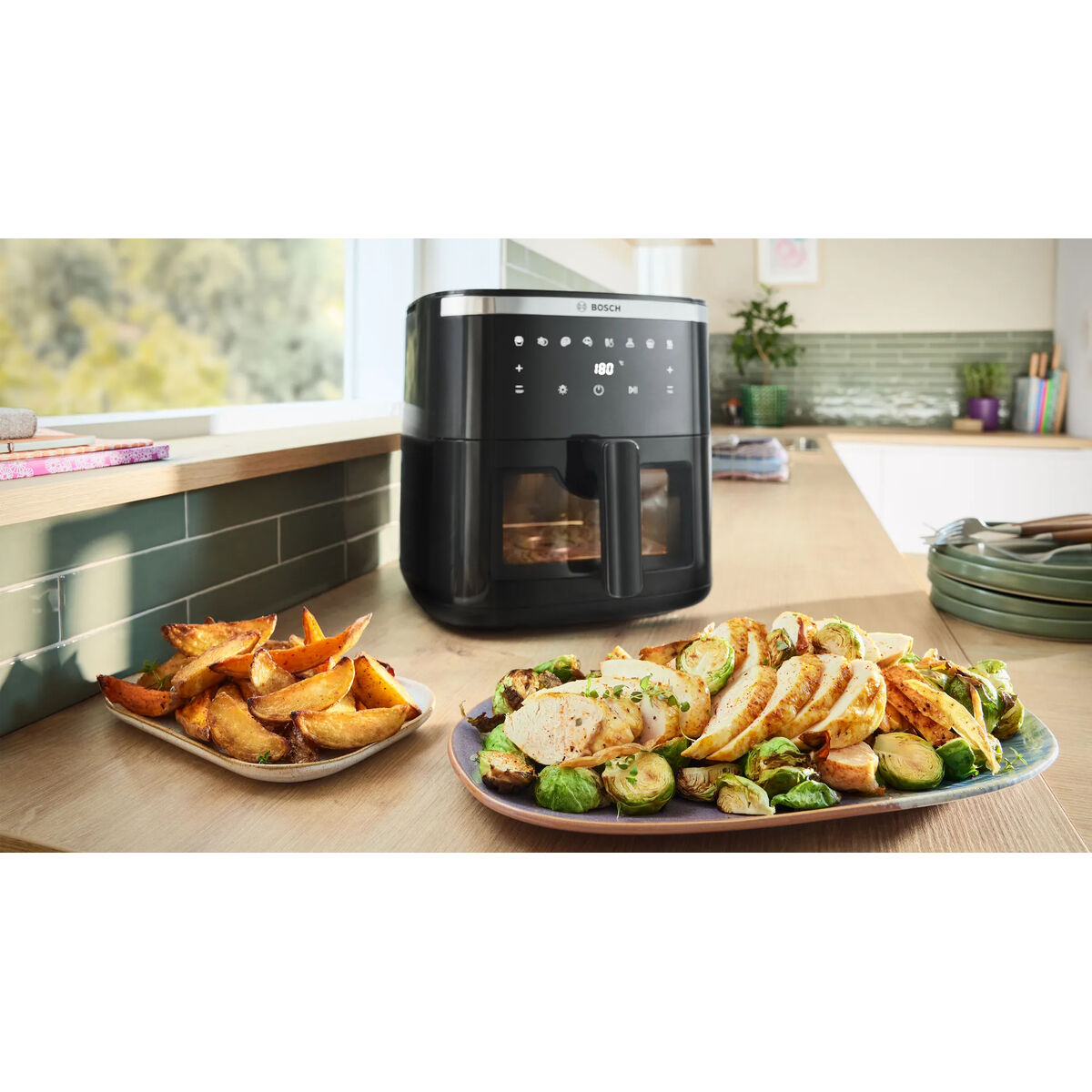 Air Fryer BOSCH MAF671B1 Black 1800 W