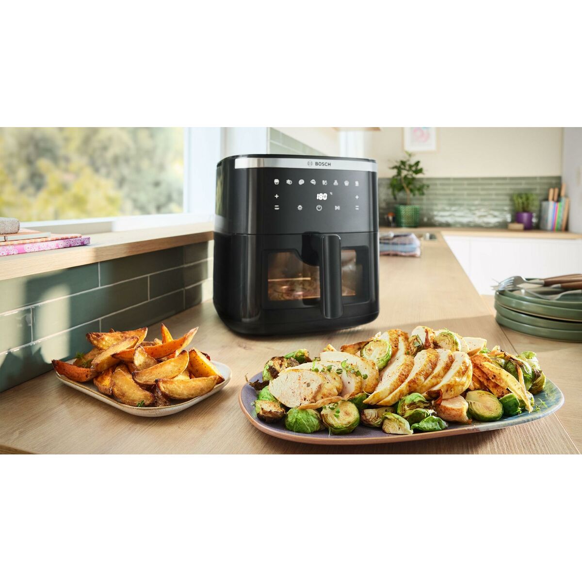Air Fryer BOSCH MAF671B1 Black 1800 W