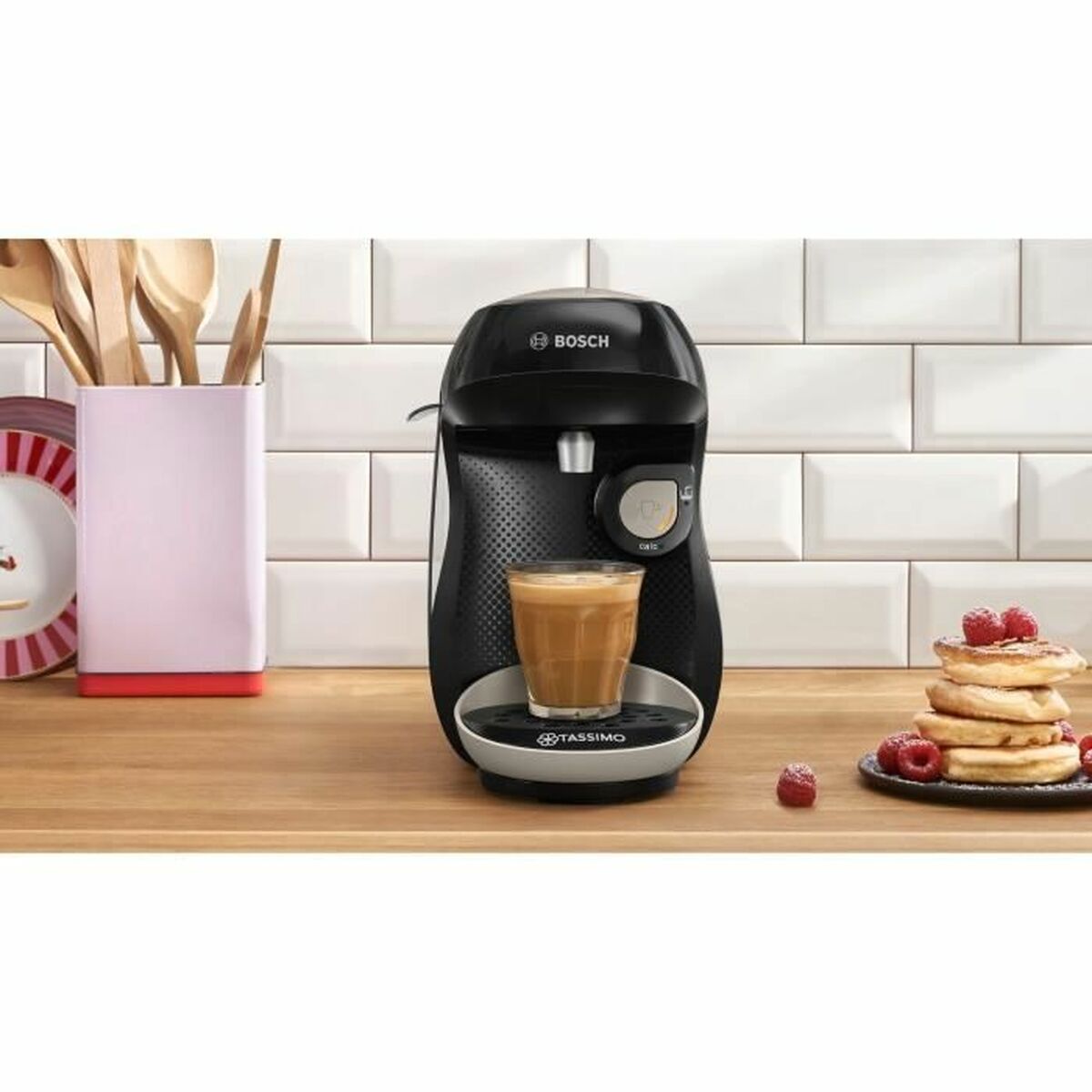 Capsule Coffee Machine BOSCH TAS109E Black 1400 W 3.5 BAR 700 ml