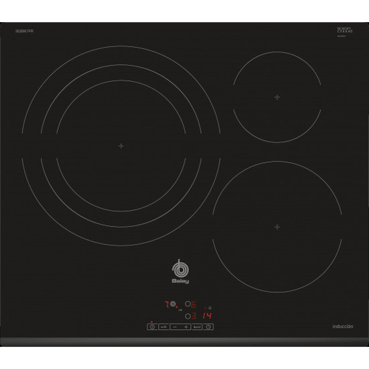 Induction Hot Plate Balay 3EB967FR 60 cm 60 cm