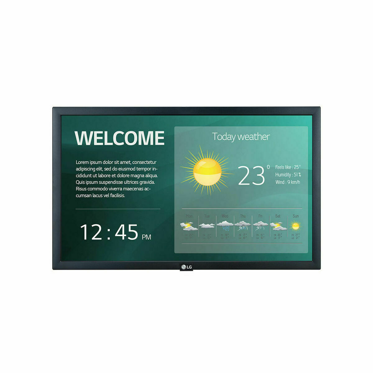 Videowall Monitor LG 22SM3G 21,5″ 22″ Full HD (Refurbished A)