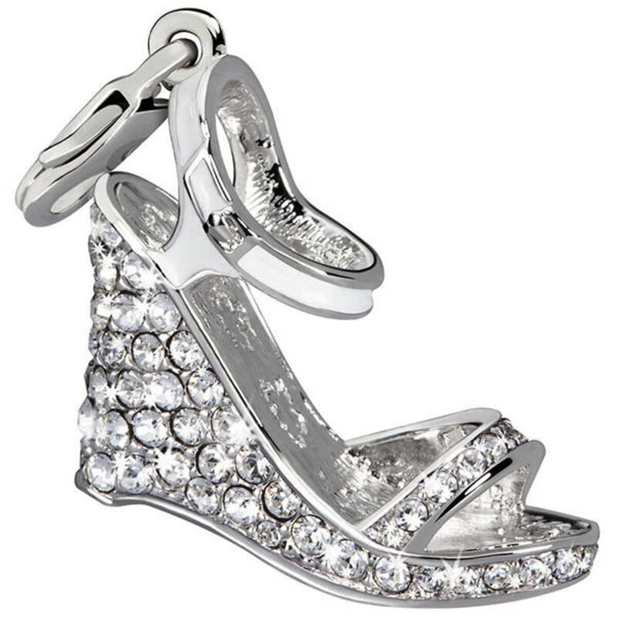 Woman’s charm link Glamour GS2-00 White (4 cm)