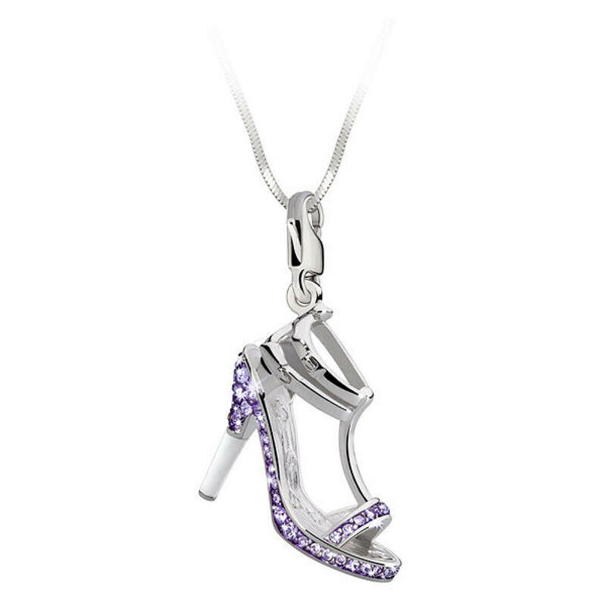 Woman’s charm link Glamour GS4-19 | Purple (4 cm)