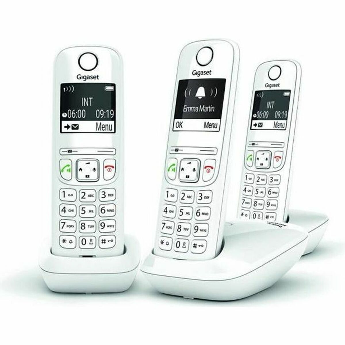 Landline Telephone Gigaset AS690 Trio White Landline Telephone Gigaset AS690 Trio White