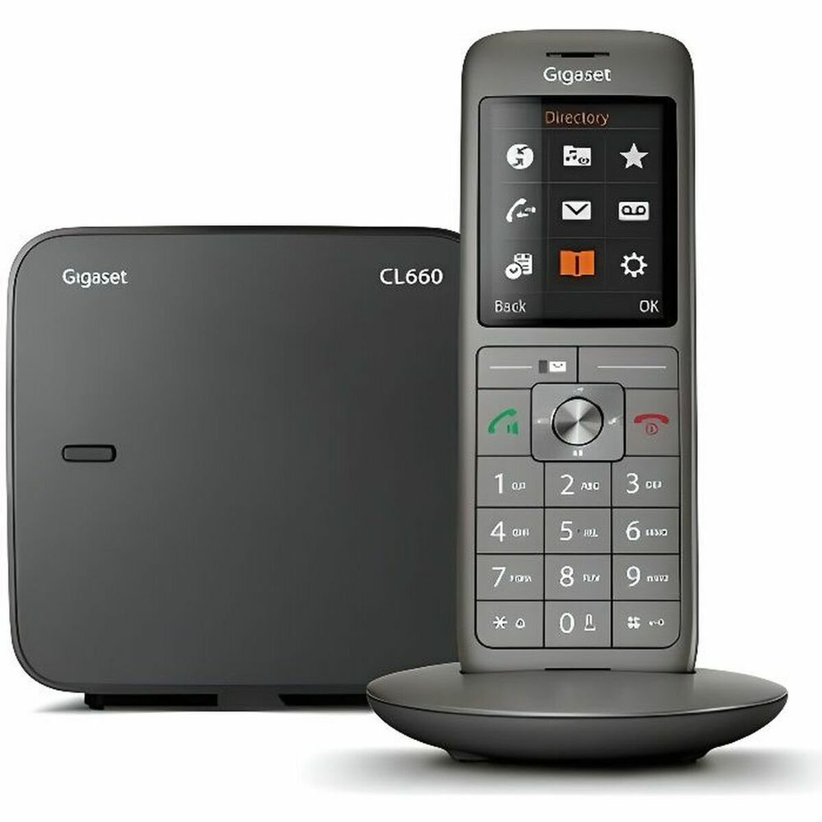 Wireless Phone Gigaset S30852-H2804-N101 Grey Anthracite Wireless Phone Gigaset S30852-H2804-N101 Grey Anthracite