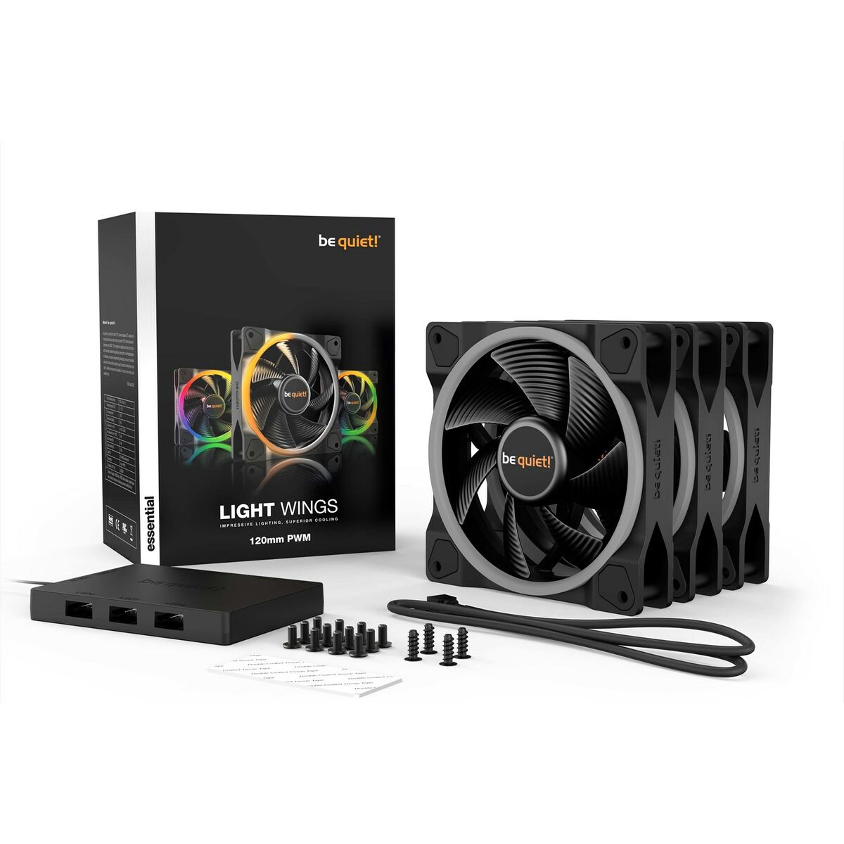 Box Ventilator Be Quiet! BL076  12 cm (3 Units)