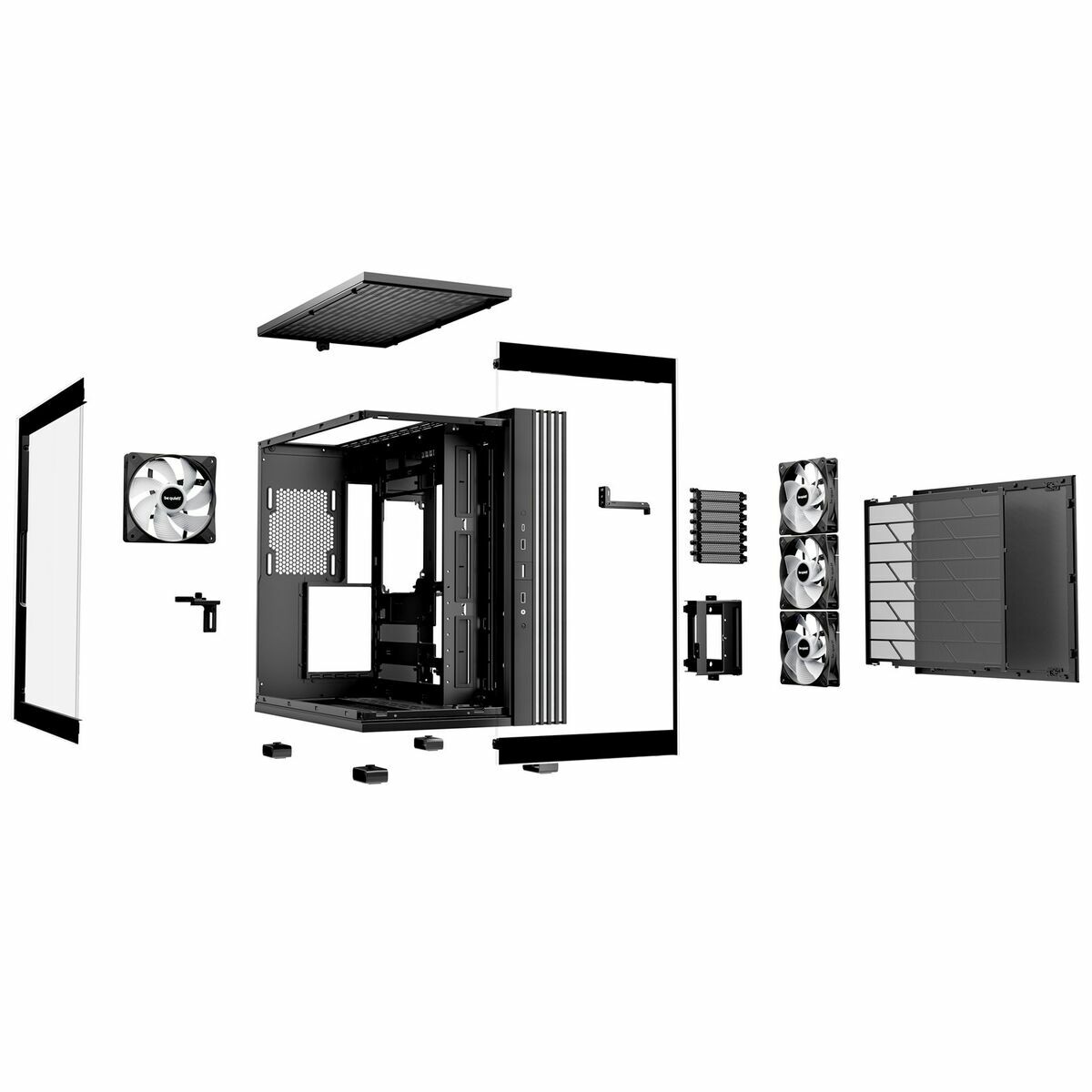 ATX Semi-tower Box Be Quiet! BGW67 Black