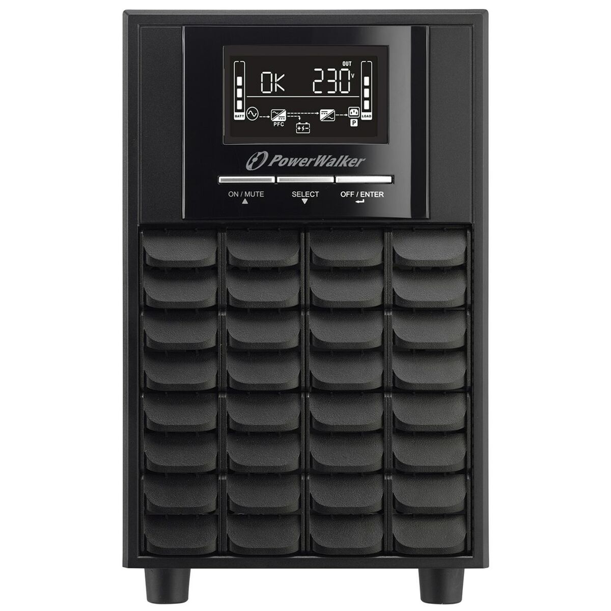 Uninterruptible Power Supply System Interactive UPS Power Walker VI 1100 CW FR 770 W