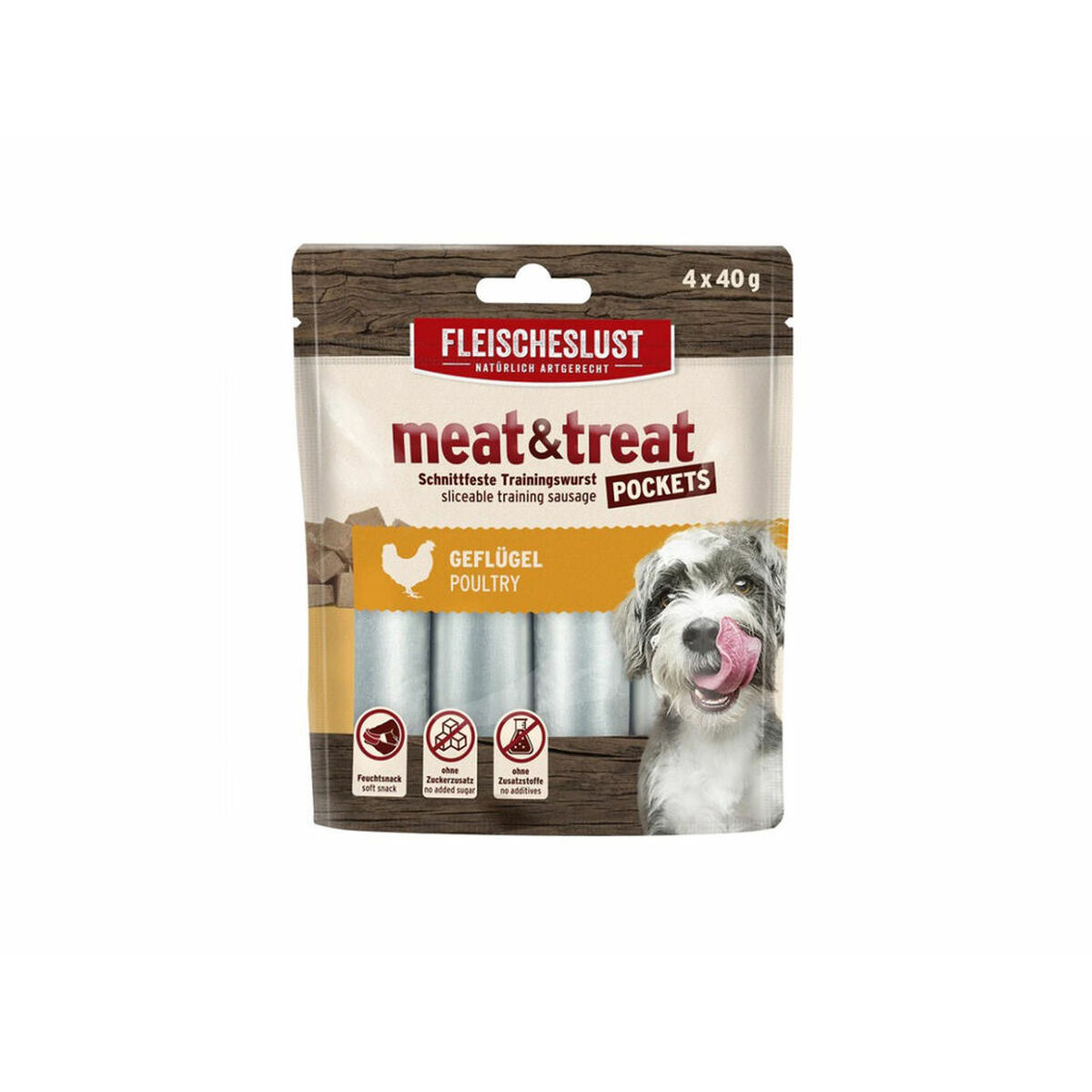 Dog Snack Fleischeslust 24078_40_A Chicken