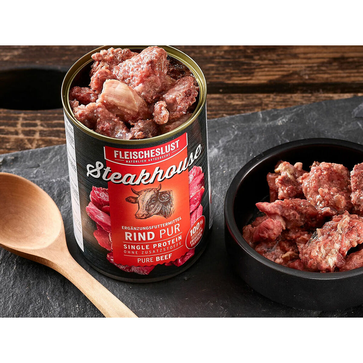 Wet food Fleischeslust Pure 400 gr Veal