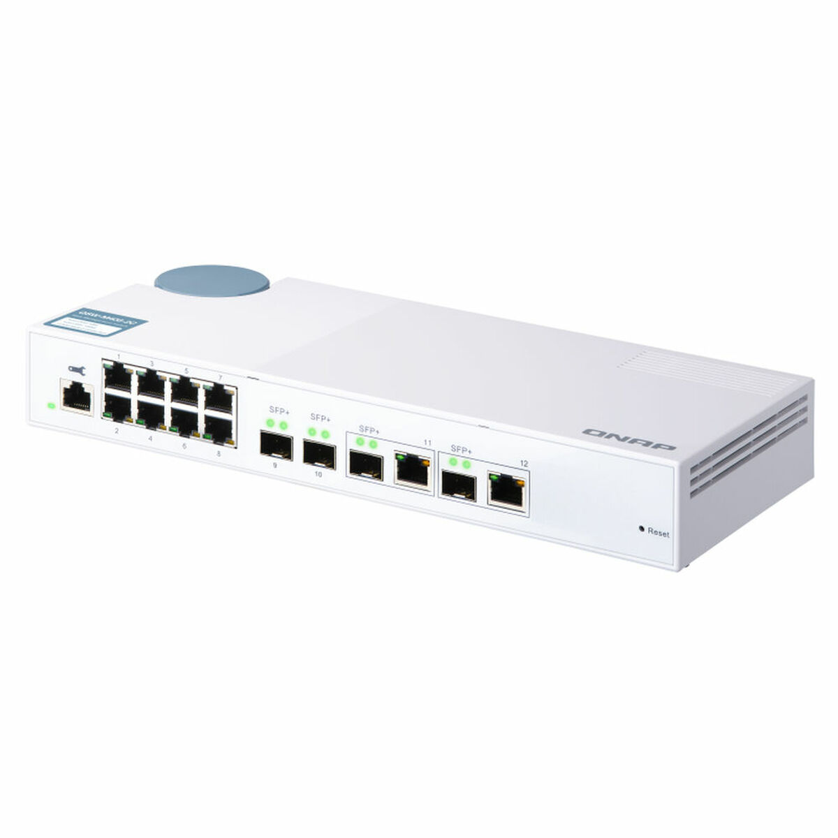 Switch Qnap QSW-M408-2C 1 Gbps RJ-45 SFP+ Switch Qnap QSW-M408-2C 1 Gbps RJ-45 SFP+