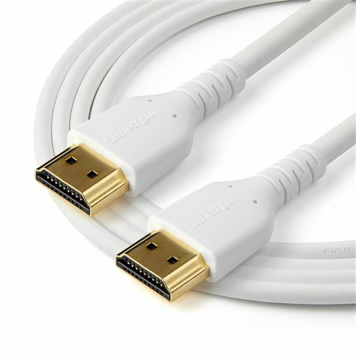 HDMI Cable Startech RHDMM1MPW 4K Ultra HD 1 m White HDMI Cable Startech RHDMM1MPW 4K Ultra HD 1 m White