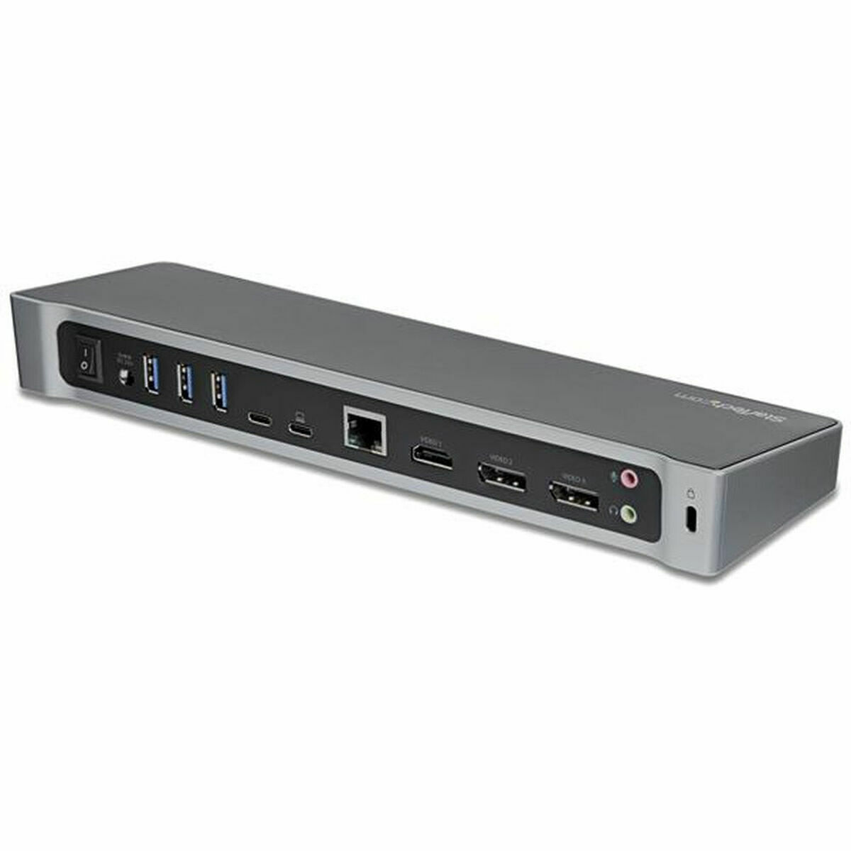 USB Hub Startech DK30CH2DEPUE Black Black/Silver Silver 100 W USB Hub Startech DK30CH2DEPUE Black Black/Silver Silver 100 W