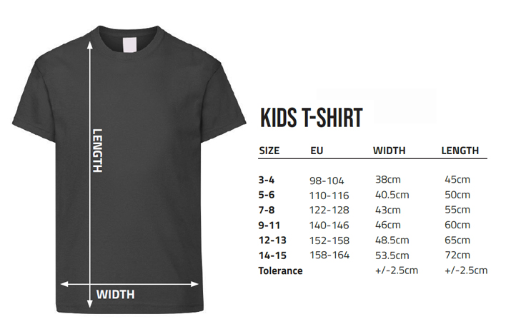 Child’s Short Sleeve T-Shirt Stitch So Not Ordinary Black